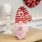 19" Pink Plush Bow & Arrow Valentine's Day Gnome